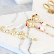 Set di ispirazione I migliori orecchini fai-da-te in metallo DQ e acciaio inossidabile