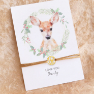 Set di ispirazione Set regalo 5: Bracciale di raso con distanziatore in acciaio inox 