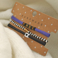 Set di ispirazione Fai da te: realizzare bracciali con il nastro elastico cucito