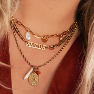 Set di ispirazione Idee per realizzare gioielli con catene a rolò e bracciali