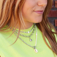 Set di ispirazione Creare collane alla moda con catena a rolò in acciaio inox 