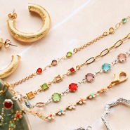 Set di ispirazione Lasciati ispirare: realizza gioielli alla moda con catena a rolò in ottone