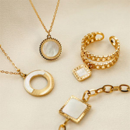 Set di ispirazione Idee creative per gioielli con ciondoli in acciaio inossidabile