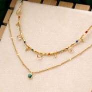 Set di ispirazione Crea collane con i pendenti di vetro Crystal Glass