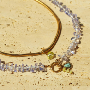 Set di ispirazione Trucchi e idee per la creazione di gioielli con perline di vetro chips  