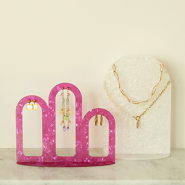 Set di ispirazione Acquista ora! Espositori per bigiotteria Plexx e biglietti per gioielli