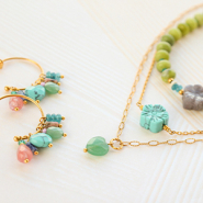 Set di ispirazione Consigli per la creazione di gioielli con perline in pietra naturale