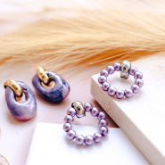 Set di ispirazione Libera la tua creatività con componenti per orecchini in metallo TQ in ottone