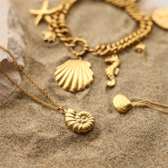 Novità Ciondoli in acciaio inossidabile vita marina