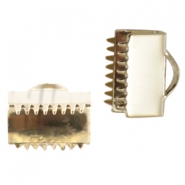 Fermanastro di metallo DQ 8mm oro