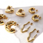 Novità Orecchini in acciaio inossidabile già pronti