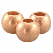 Perline di metallo DQ color oro rosa Dai un'occhiata alle nostre perline di metallo DQ nel color oro rosa