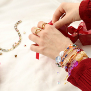 Set di ispirazione Dai sfogo alla tua creatività con le perline sfaccettate