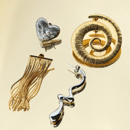 Set di ispirazione Lasciati ispirare dai nostri orecchini in acciaio inossidabile