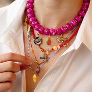 Novità Ciondoli in acciaio inox con smalto