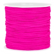 Coda di topo 0,8 mm  Rosa vivo neon