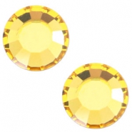 Swarovski Elements SS20 a fondo piatto (4,7 mm) Light topaz yellow