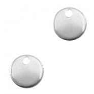 Ciondoli in acciaio inossidabile 8mm argento