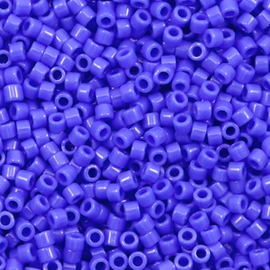 Perline Miyuki Delica 11/0 Opaque cyan blue DB-1138