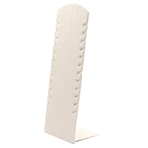 Espositore per bigiotteria di lino piccolo lino-grigio