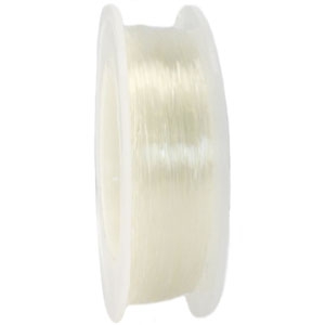 Filo infilaperle elastico 0.8mm trasparente