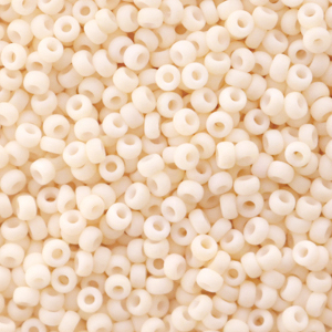 Rocailles Miyuki 11/0 Opaque matte antique beige 11-2022