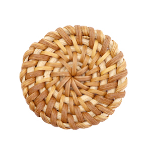 Pendente in rattan 35mm marrone naturale