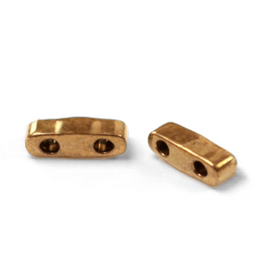 Perline Miyuki Tila quarto 5x1,2 mm Metallic dark bronze QTL-457