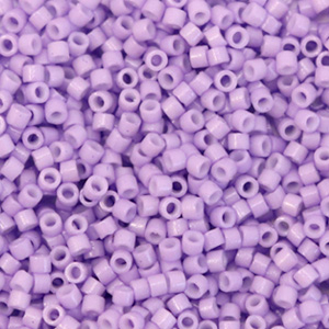 Perline Miyuki Delica 11/0 Duracoat opaque dyed columbine lila DB-2138