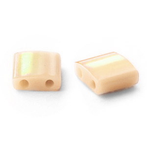 Perline Miyuki tila 5x5mm Ceylon light caramel beige TL-593