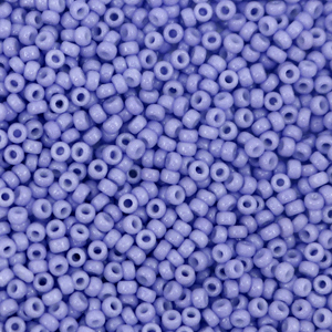 Rocailles Miyuki 11/0 Opaque dyed bright purple 11-1477
