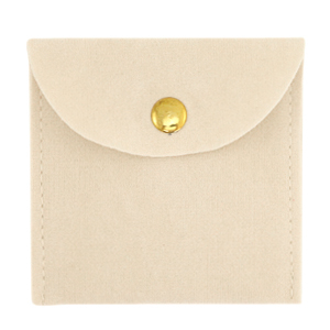 Sacchetto per gioielli beige