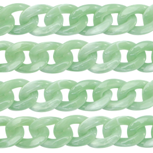 Catena in acrilico 22mm verde