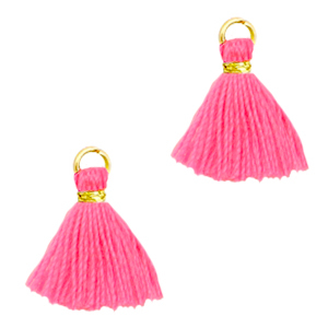 Nappine 1cm oro-rosa neon