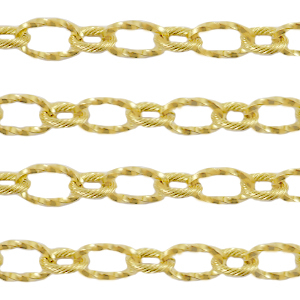 Componenti in acciaio inossidabile catena a rol&ograve; ovale anchor cable links oro