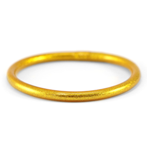 Braccialetti tempio buddista 5mm taglia M oro