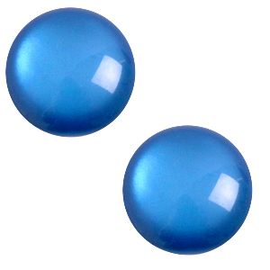 Cabochon Polaris Elements 12 mm classico Lucido blu cobalto chiaro