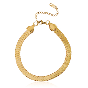 Bracciali in acciaio inossidabile oro