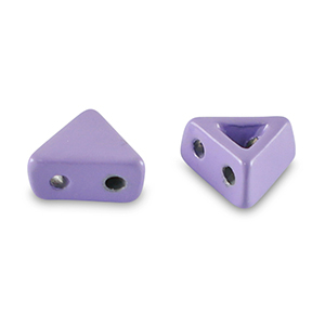 Perline Tile triangolo viola paisley