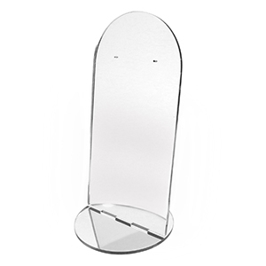 Plexx espositore per bigiotteria per orecchini argento