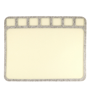Beadsmith tappetino per perline 36x28cm Beige-grigio