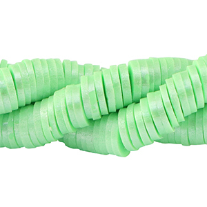 Perline Katsuki 6mm verde cenere-effeto perlato