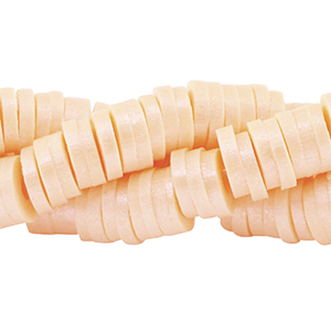 Perline Katsuki 6mm rosa pesca-effeto perlato