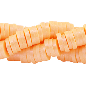 Perline Katsuki 6mm sorbetto pesca-effeto perlato