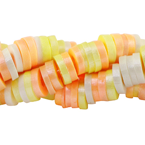 Perline Katsuki 4mm multicolor-effeto perlato