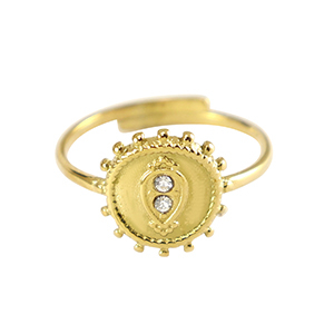 Anelli in acciaio inossidabile oro