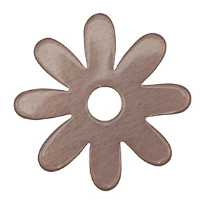 Pendenti Polaris Lucido fiore lavanda smerigliata