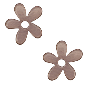 Pendenti Polaris Lucido fiore lavanda smerigliata