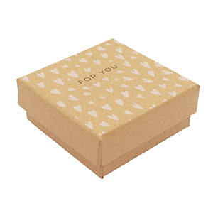 Confezione regalo "for you"&nbsp; marrone