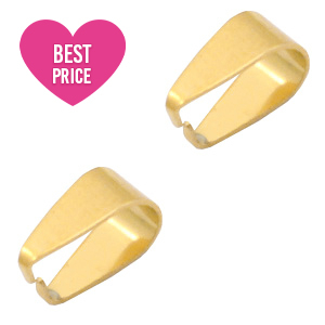 Componenti in acciaio inossidabile gancio per pendente oro